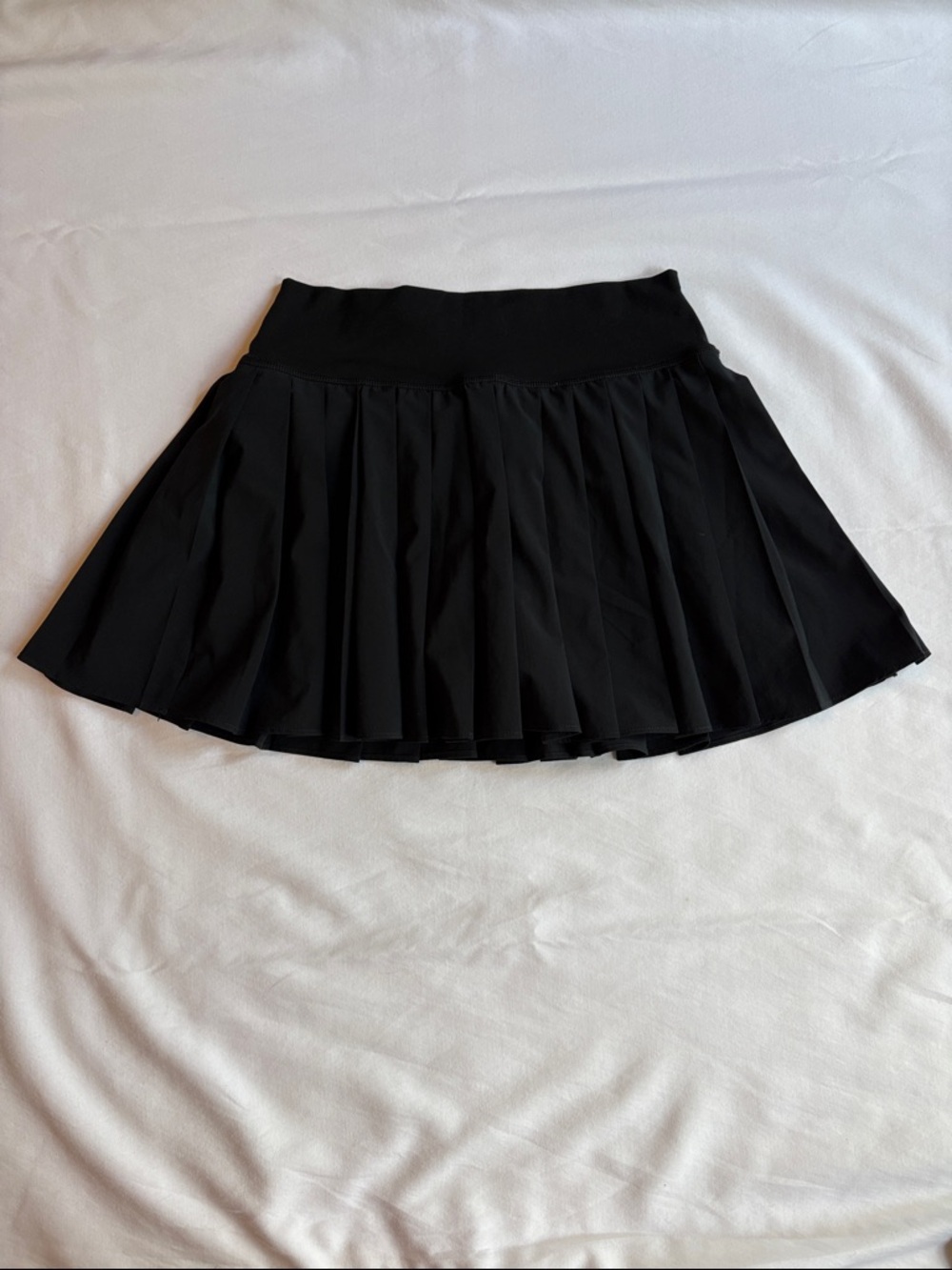 Aerie Offline Black Pleated Tennis Skirt